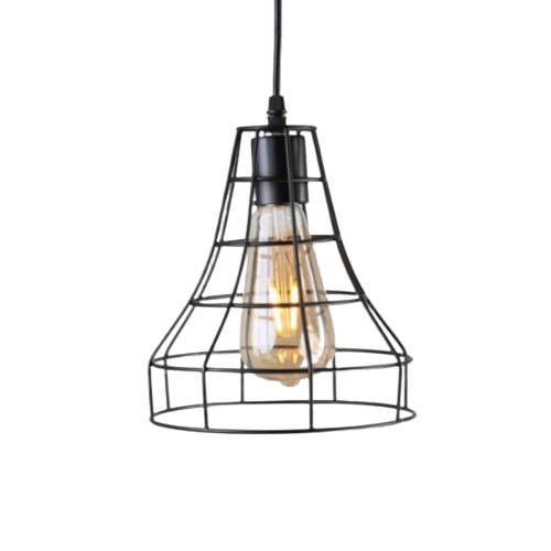 Decorative Hanging Pendant 18x18 cm, Black Color | 40168