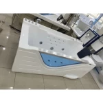  Jacuzzi Bath, Size 190×1 cm White Color