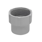 UPVC Female Adapter Size 36 mm, Length 47 mm, Grey Color | Cosmoplast