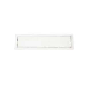صفاية تصريف مستطيلة 30×6 سم، لون ابيض | N116.504-12