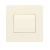 Electrical light switch 1 gang 10 Amp Sidra  EL FANAR Size 7×7 cm  Beige 