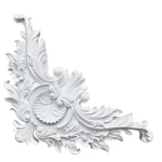 decorative foam trim for ceiling, size 24.5×10 cm