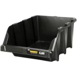 Storage box, size 195 x 490 x 310 mm, black color, Mano brand