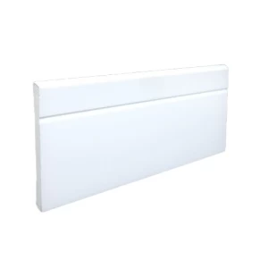 Cyclo PS Skirting Length 240 cm Height 10 cm White Color | Cyclo