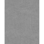 Spanish Wallpaper Gray Color Geometric Design, Size 10mx0.53 m, Model 1102-3