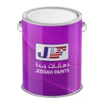 توب كوت الألمنيوم 100-24، لون فضي معدني، كرتونة 3.75 لتر | جدة للدهانات