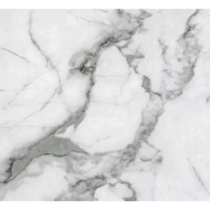 Marble Alternative Decoration Size 290 × 122 cm Rectangle, White Gray Veins | Luxury line