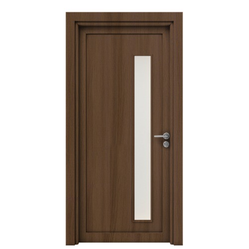 Premium Luxury Wooden Doors 235x115 cm, 6 cm Thick, Dark Brown | GD05