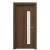 أبواب بريميوم خشبية فاخرة، لون بني غامق، مقاس 235 × 115 سم، سمك 6 سم، موديل GD05