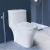 Floor Mounted WC Paris Model White, Size 30 cm