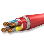 4 Core 70 sq mm 0.6/1kV Fire Resistant Copper Cable, Steel Wire Armoured, LSHF Sheath | Alfanar