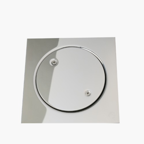 Concealed Water Drainage Grate 15x15 cm Silver Color | N116.003-1