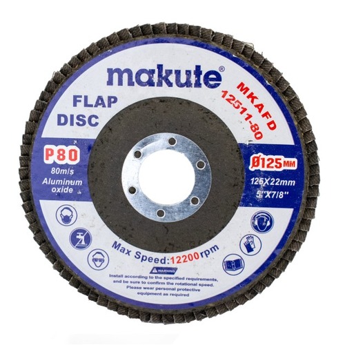 Sanding Disc 5 inch 80 Grit Red Color | Makute