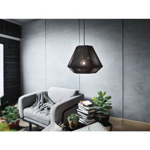 Decorative Pendant Light 1100 mm × 205 mm, Black, 27W LED | CHIAVICA