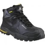 DeltaPlus Safety Shoes, rubber, short, Size 45, Black Color, waterproof, Impact protection Up to 200 joules