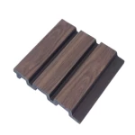 Wall Wood Alternative Polystyrene, brown Color, Size 16×290 cm, Model Number JU-005