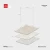 Verso Cross Cut Porcelain Tiles 9 mm Thickness 89.8×89.8 cm, Beige Matte | Verso - Image 2