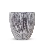 أصيص فايبر جلاس للورد، ارتفاع 43 سم، عرض 43 سم، الوان متداخلة