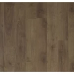 HDF wooden parquet for modern flooring, 8 mm thick, brown color, model 8MM 6952 