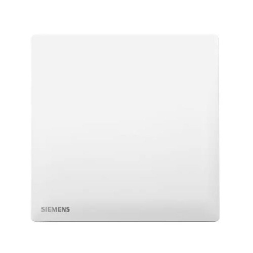 10A 1 Gang 2 Way Switch 86x86mm, White, 250V | Siemens (Delta Peleus)