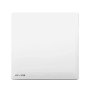 10A 1 Gang 2 Way Switch 86x86mm, White, 250V | Siemens (Delta Peleus)