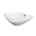 Square Shape Counter Top Washbasin 42×42 cm, Brilliant White Color