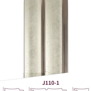 Korean Internal Wood Substitute for Walls Size 209×13 cm, Polystyrene | Luxury line