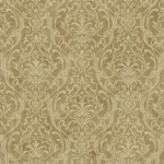 American Wallpaper Dark Beige Color Classic Design, Size 10mx0.53m, Model TB4258