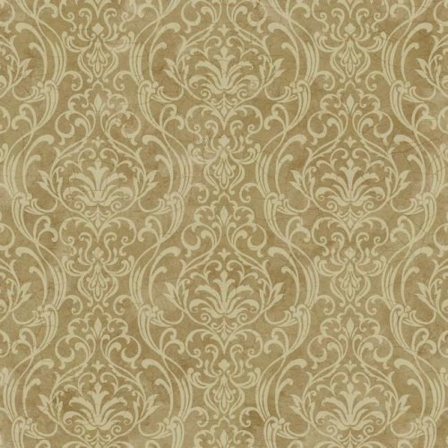 American Wallpaper Dark Beige Color Classic Design, Size 10mx0.53m | Balbaid Decor Company