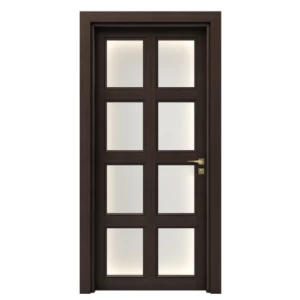 باب بريميوم للمداخل، مقاس 235 × 115 سم، سماكة 6 سم، لون بني محروق | YT-24310058