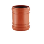 UPVC Coupling Chanal  Size 75 mm height 131 mm  Color Orange 