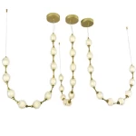 Crystal Chandelier 60 Watt with European Style, Size 300×147 cm