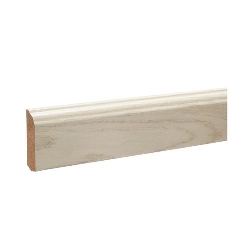 Wooden Wall Skirting 240x8x1.5 cm Beige Color, Model 487138 | Abyat Company