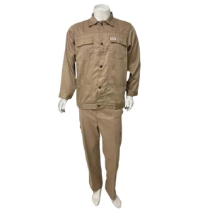 Protective Workwear Suit Twill Cotton Size S Beige | Forte