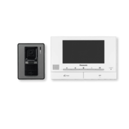 فيديو انتركم Panasonic 7 بوصة، شاشة LCD، لون أسود وأبيض | Panasonic