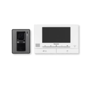 فيديو انتركم Panasonic 7 بوصة، شاشة LCD، لون أسود وأبيض | Panasonic