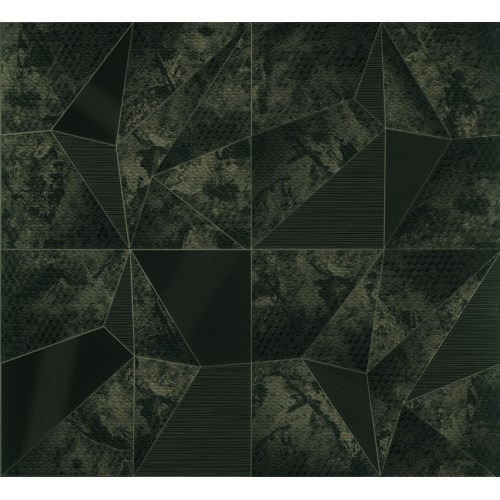 Italian Wallpaper Dark Green 10m x 0.73m, Model Z90033 | Balbaid Decor Company