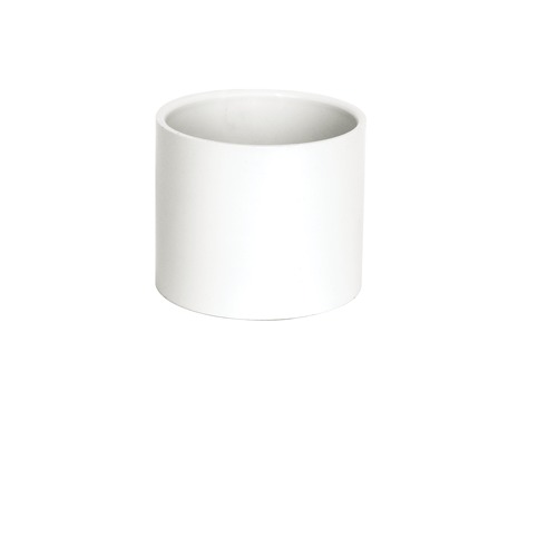 Coupling PVC Schedule 40 1 inch Height 60.20 mm White Color | Chanal Company for investments