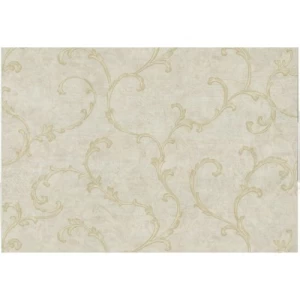 Italian Wallpaper Patterned Design Beige Color, Size 10mx0.73m, Model 81114 | Balbaid Decor Company