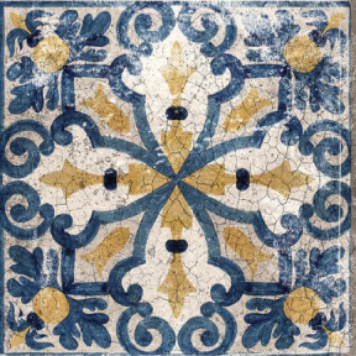 Veracruz Porcelain Tile 15×15 cm Multicolored, Andalusian Design | Veracruz