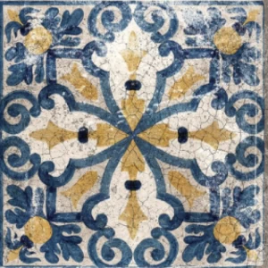 Veracruz Porcelain Tile 15×15 cm Multicolored, Andalusian Design | Veracruz