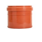 UPVC Pipe Socket Aplaco Size 50 mm Colour Orange 
