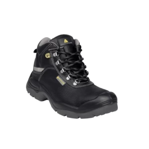 Safety Shoes 734g per shoe Size 44 Stainless Steel Black Color | Reda Safe
