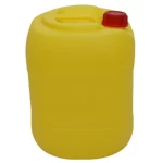 جركن 30 لتر بلاستيك HDPE، لون اصفر، ارتفاع 495 مم | مصنع سركو