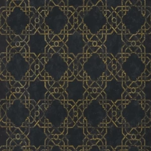 Wallpaper Classic Design 10m x 0.53m, Black Color | Abyat Company