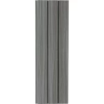 PC wood replacement panels, length 290, width 16 cm, gray color