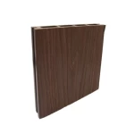 أرضيات بديل خشب WPC خارجية، مقاس 22×146×2900 مم، لون بني، رقم الموديل D2001
