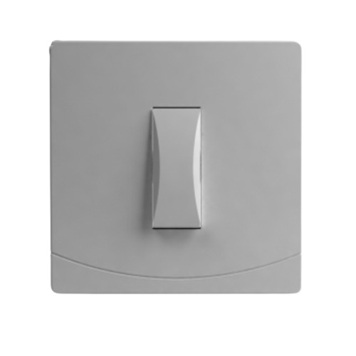 Electrical Light Switch Intermediate 1 Gang 20 Amp 7x7 cm White | Al Fanar