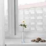 وردة صناعية فلوريس، ارتفاع 59 سم، لون كريمى 