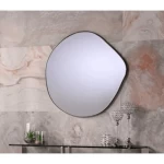 Decorative Mirrors Size 75x75.5x2 cm, Black Color, Island Design